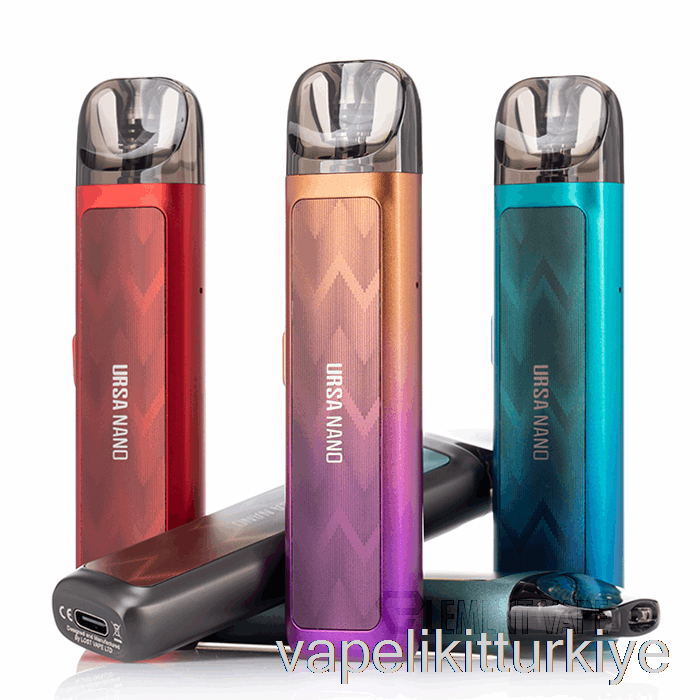Vape Likit Kayıp Vape Ursa Nano Pod Kiti Gümüş Don